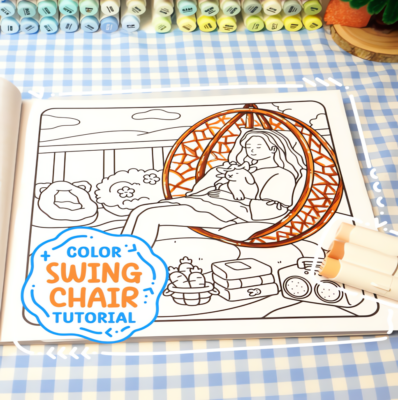 How to color - Swing Chair