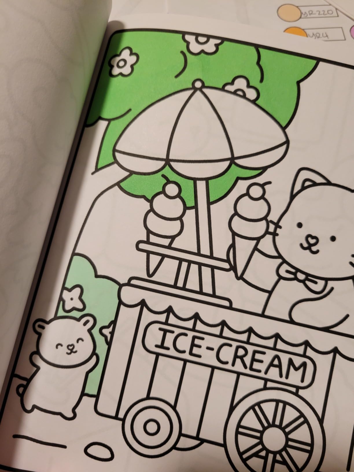 Tiny Daisy Coloring - Little Corner for Coloring