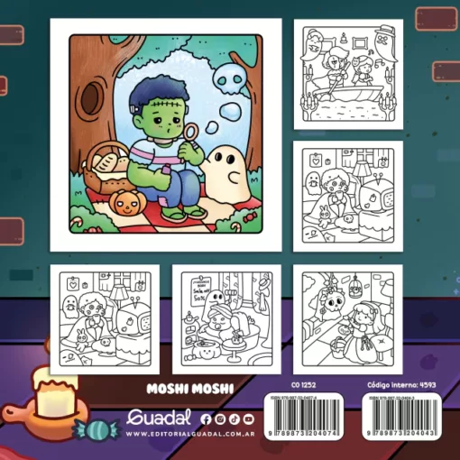 Cozy Spooky Coloring Book – Magical Cute & Spooky