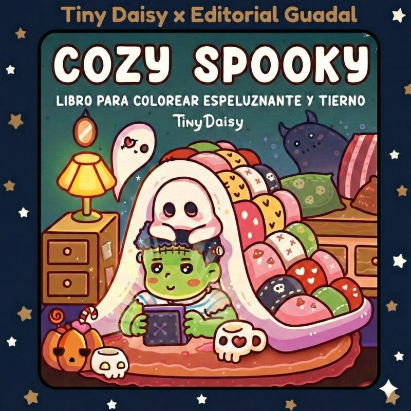 Cozy Spooky Coloring Book