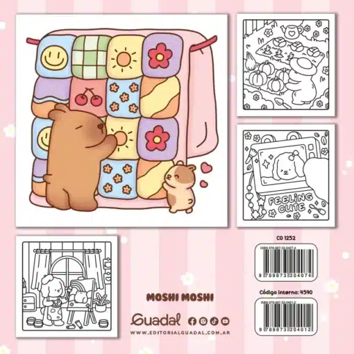 My Fuzzy Buddies Coloring Book – Adorable & Magical Cute Animal Pages